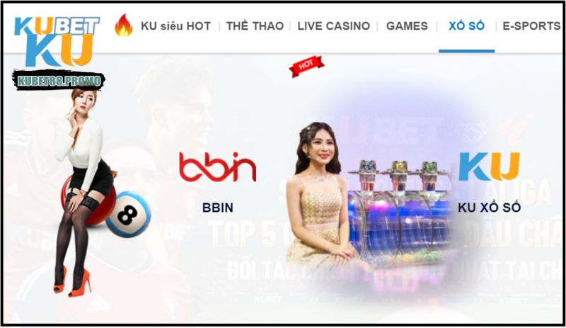 Sảnh xổ số độc quyền chỉ có tại Kubet88