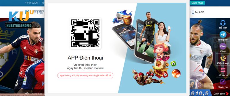 Sự kiện ra mắt app điện thoại tiện lợi của Kubet88